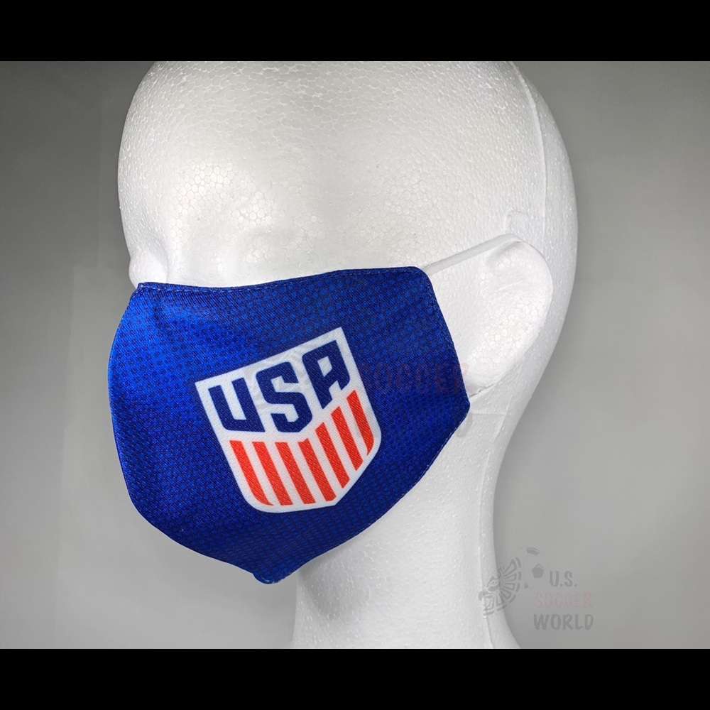 🇺🇸 World Cup Fashion USA Soccer Face Mask FIFA